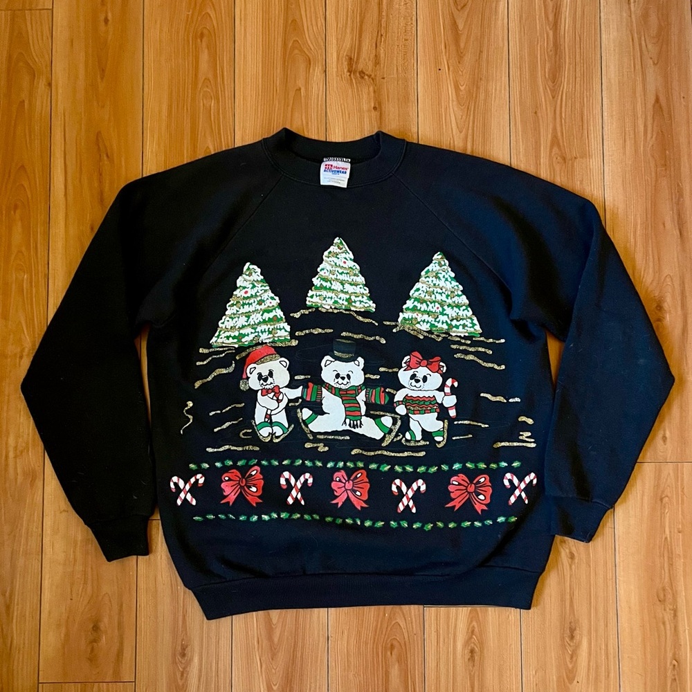 Vintage Single Stitch Ugly Christmas Sweatshirt